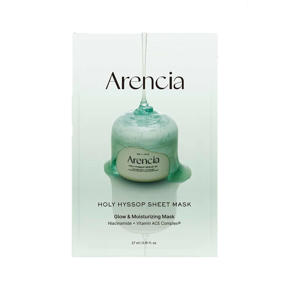 HOLY HYSSOP SHEET MASK (MASCARILLA FACIAL EN HOJA)